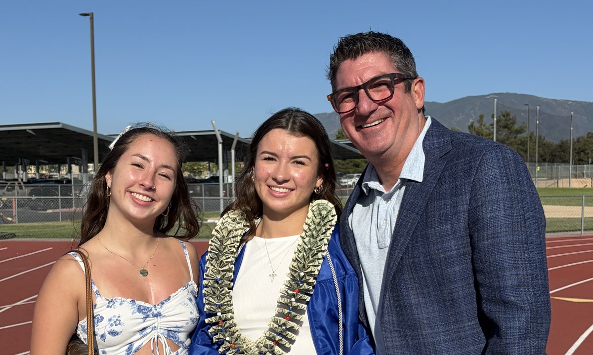Kirk Van Sickle with his two daughters